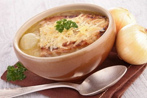 Французский луковый суп фото