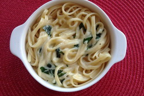 Cливочно-сырный соус для спагетти. Кулинарный рецепт.