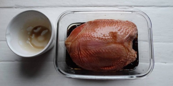 Пряная курица в духовке: с ароматом копчения