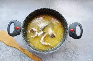 Рыбный суп с булгуром