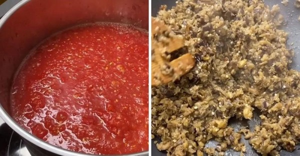 Итальянский соус из 2 ингредиентов