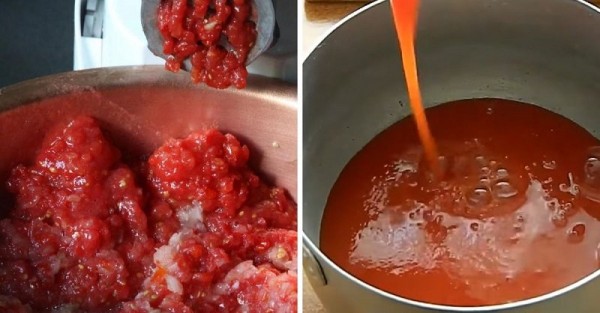Кабачки с чесноком в томатном соке без стерилизации