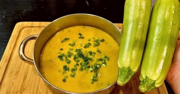 Сливочный суп с кабачками: рецепт без мяса
