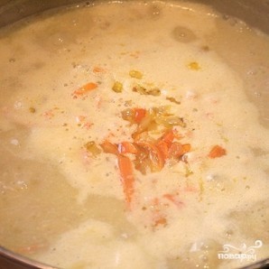 Крем-суп из курицы